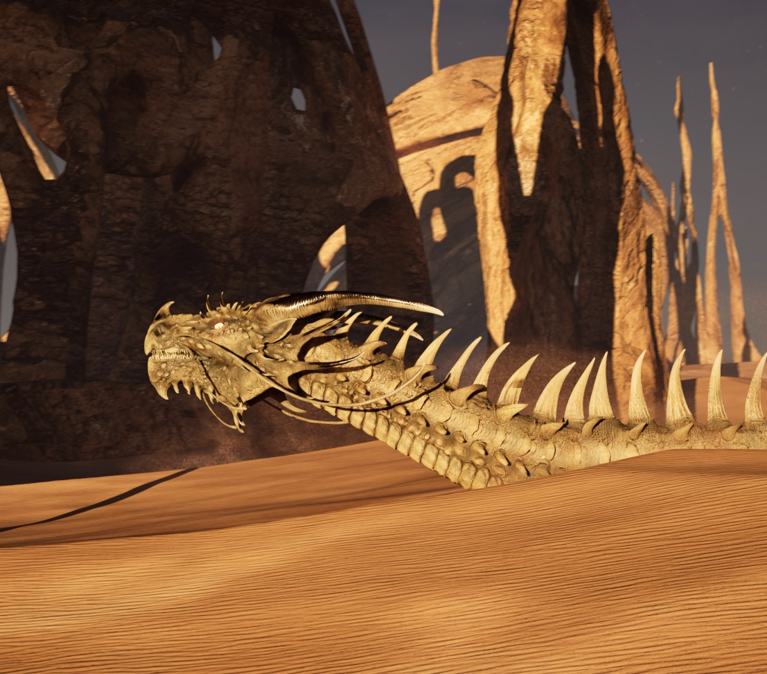 Silhouette of a hiker at sunset